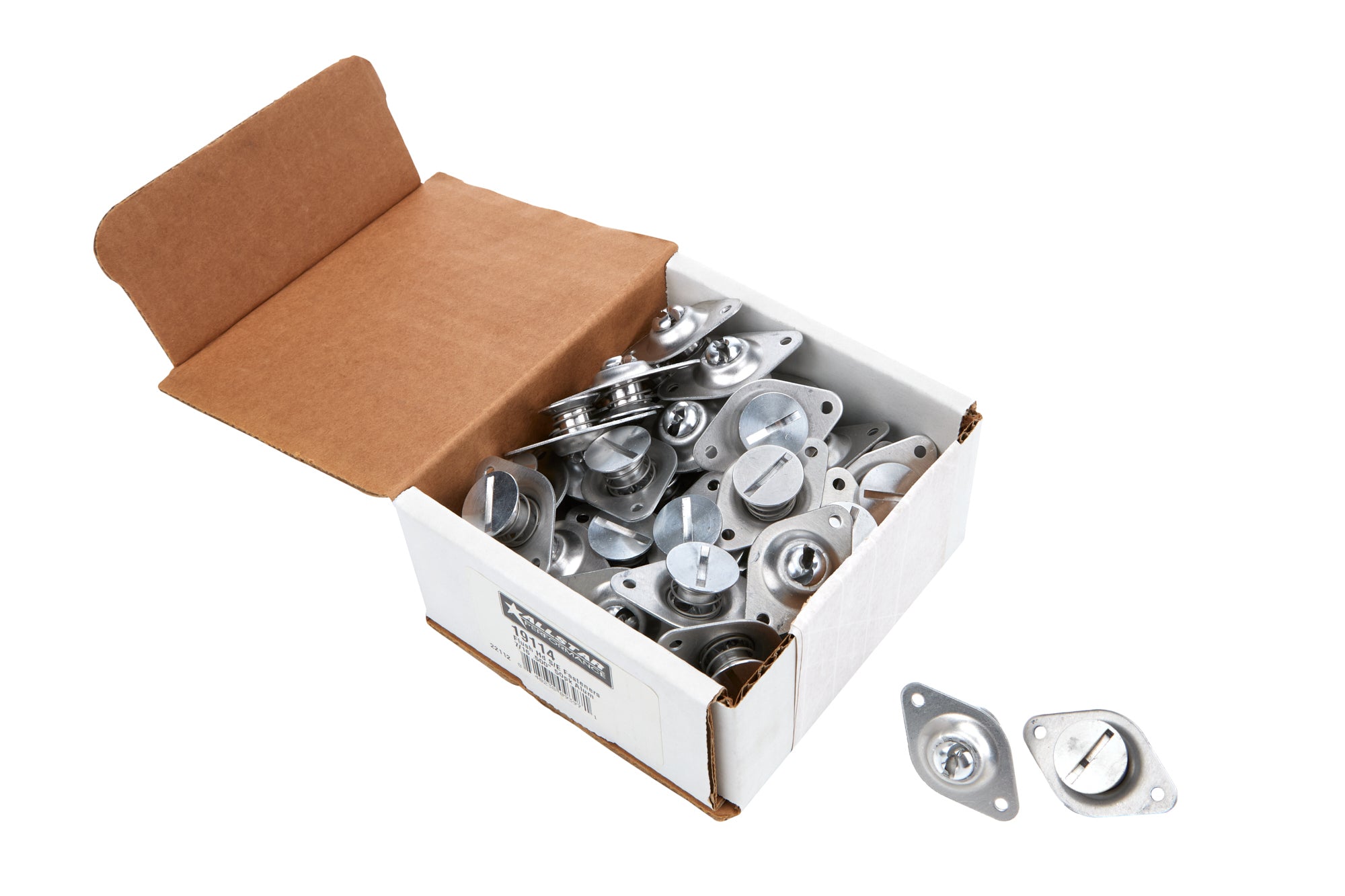 Flush Hd S/E Fasteners 7/16 .500in 50pk Alum Quick Release Fasteners and Components Allstar Performance