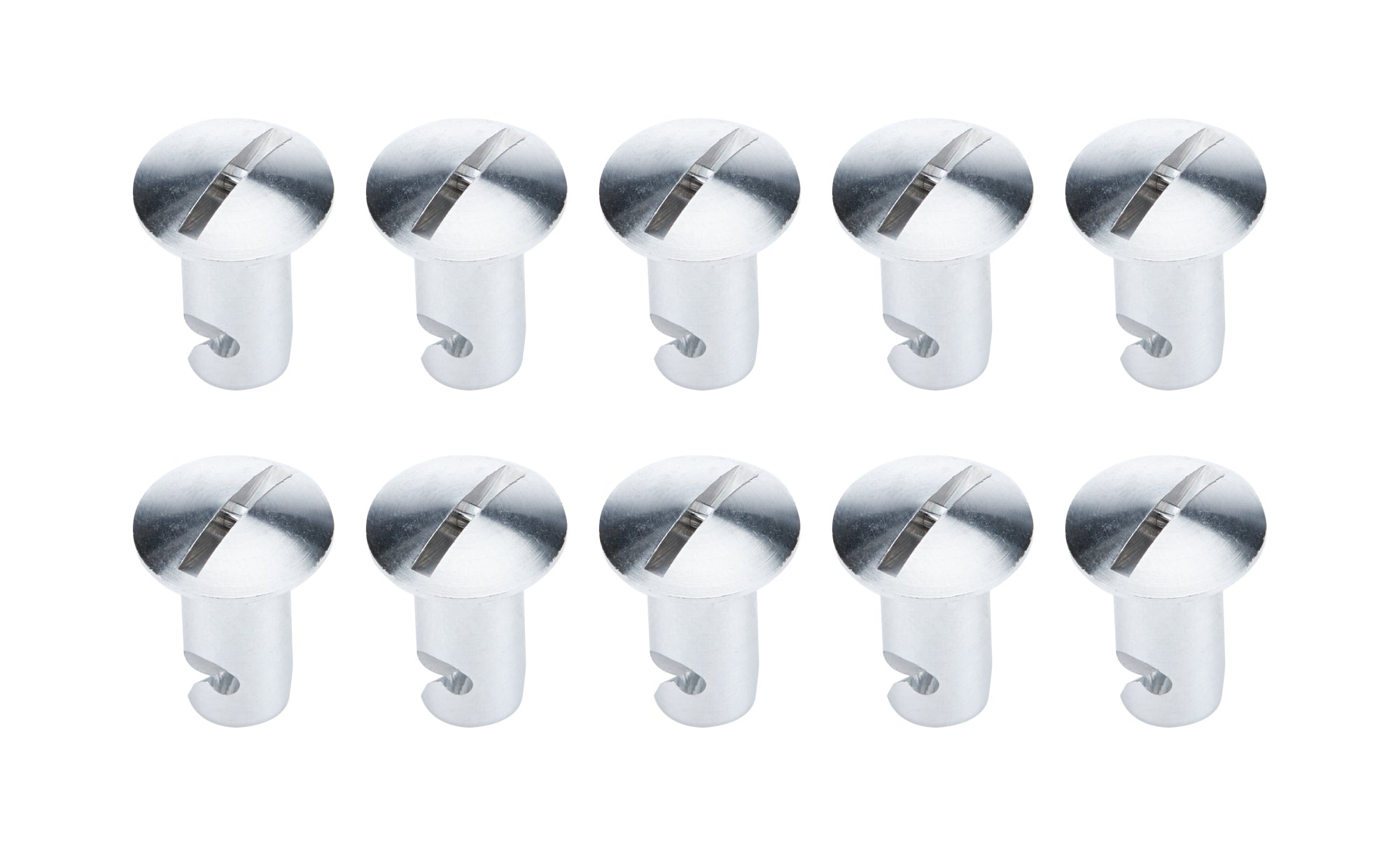 Oval Hd Fasteners 5/16 .500in 10pk Alum Quick Release Fasteners and Components Allstar Performance