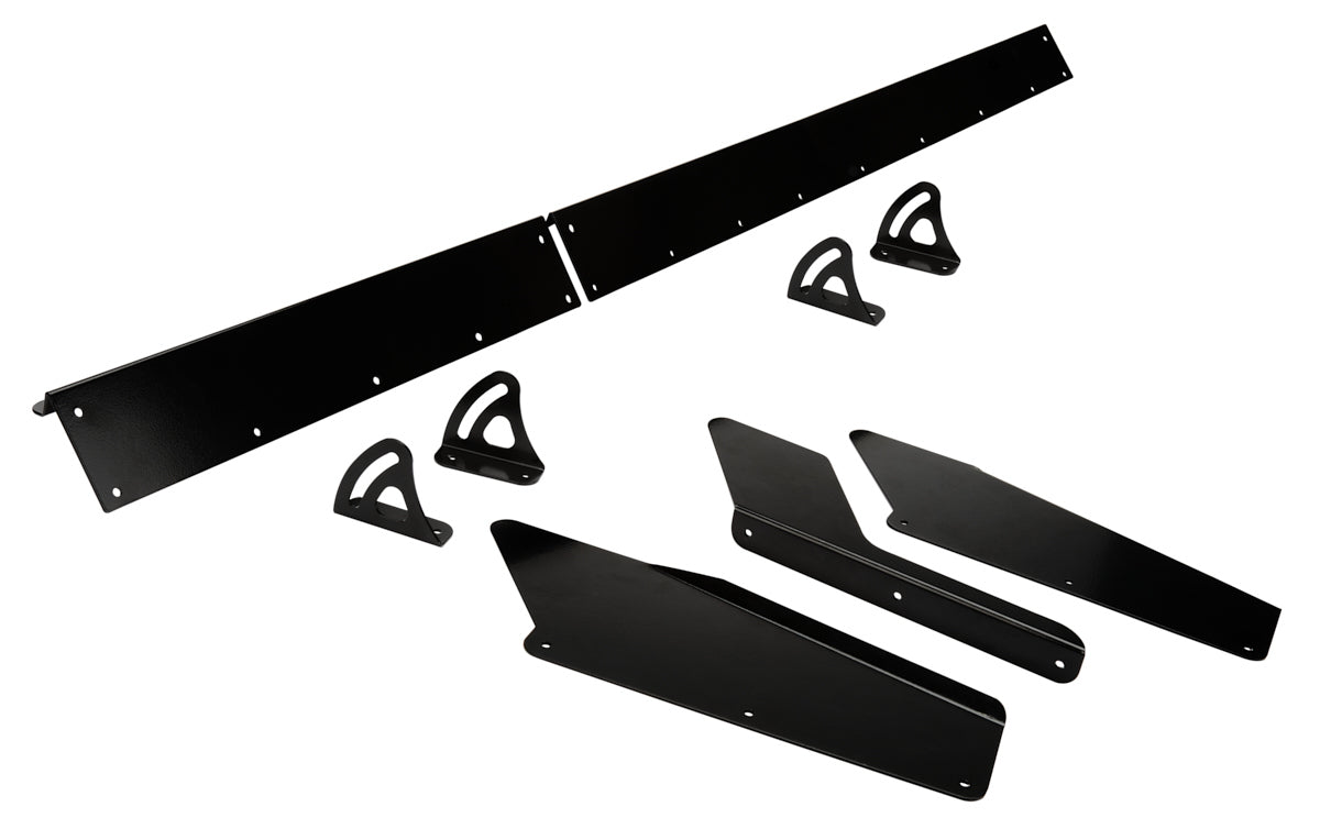 2-Piece Spoiler Kit with Sides 67in x 3in Wing and Spoilers and Components Allstar Performance