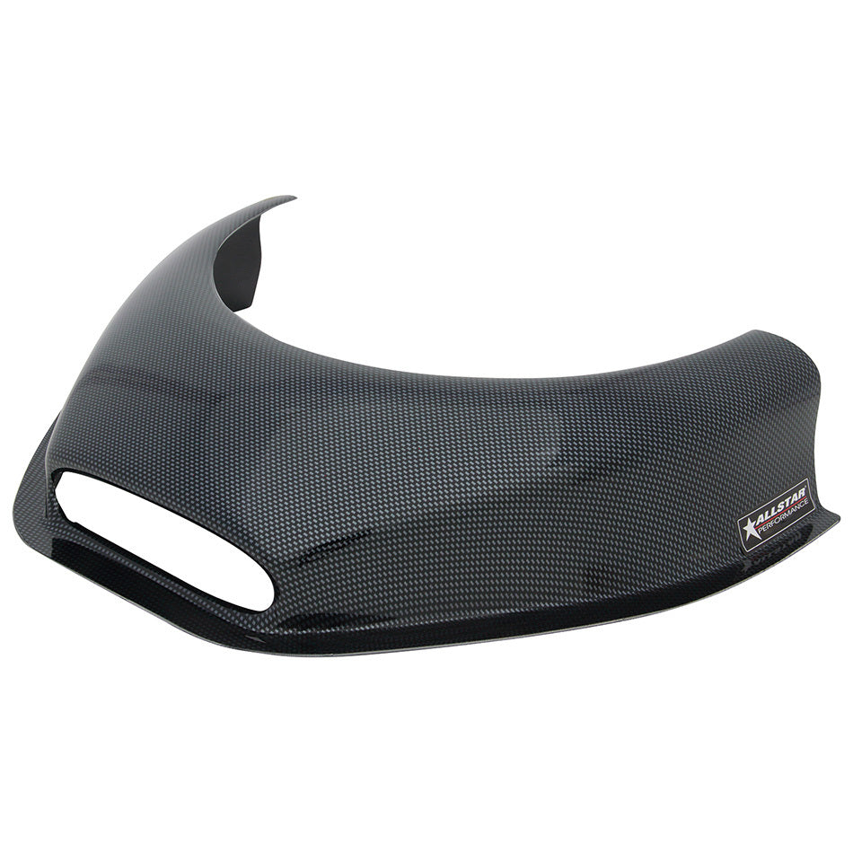 Open Front Hood Scoop 3-1/2in Hood Cowls and Scoops Allstar Performance