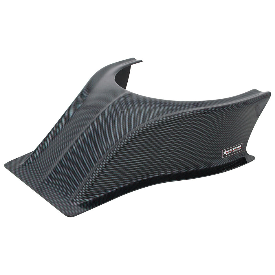 Flat Front Hood Scoop 5-1/2in Hood Cowls and Scoops Allstar Performance