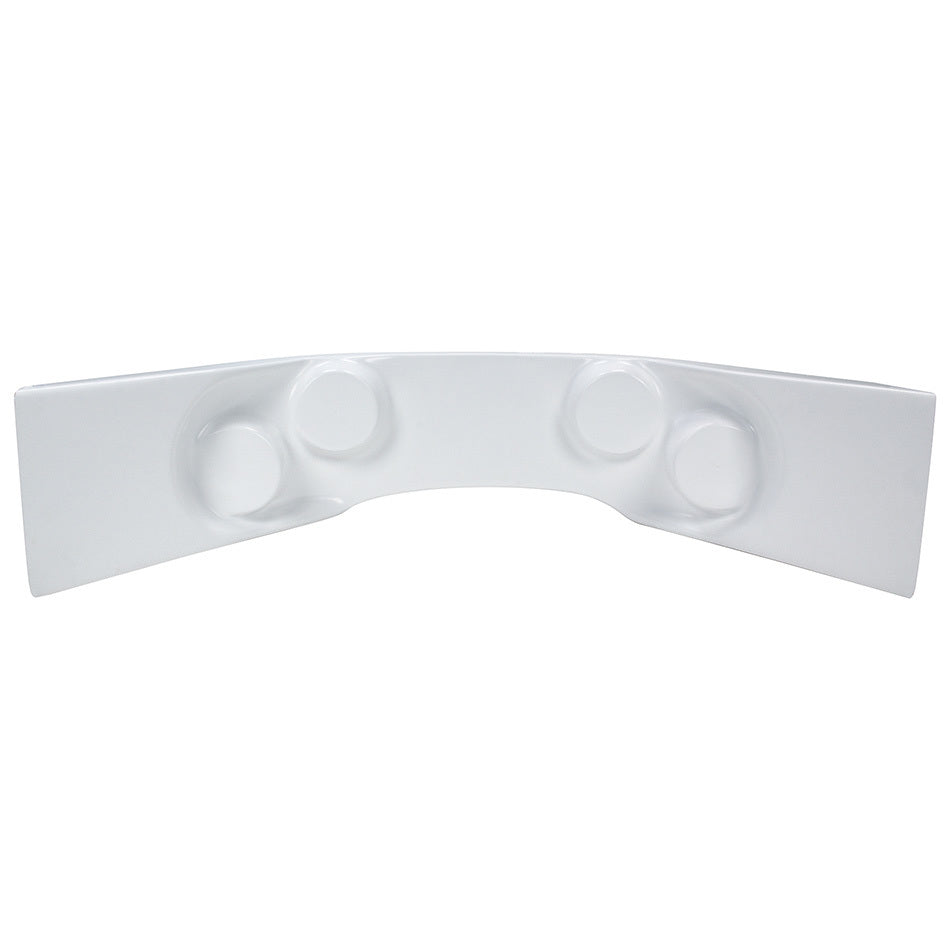 Fiberglass Curved Dash Panel White Dashes Allstar Performance