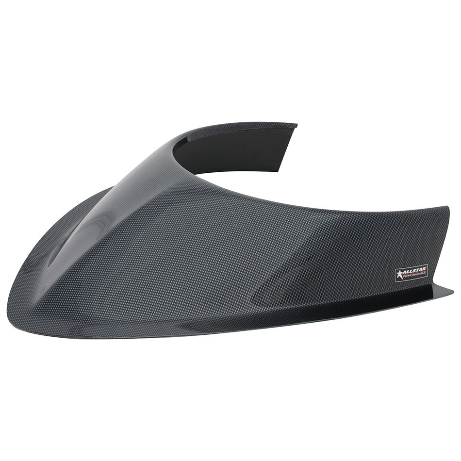 Tapered Front Hood Scoop Long 3-1/2in Hood Cowls and Scoops Allstar Performance