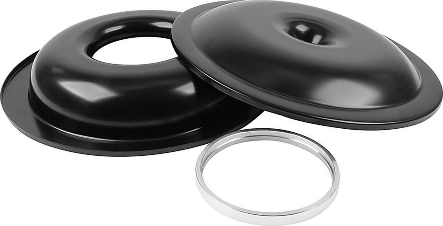 LW 14in A/C Kit Black No Element 1/2in Spacer Air Cleaner Assemblies and Air Intake Kits Allstar Performance