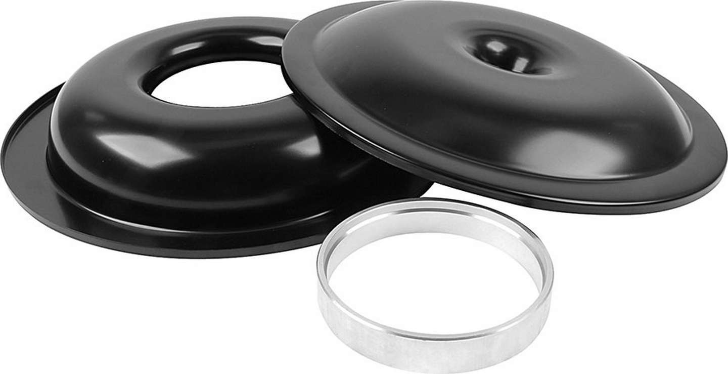 LW 14in A/C Kit Black No Element 1in Spacer Air Cleaner Assemblies and Air Intake Kits Allstar Performance