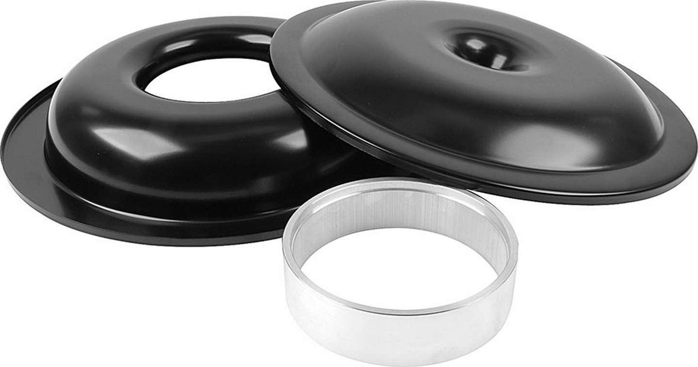 LW 14in A/C Kit Black No Element 1-1/2in Space Air Cleaner Assemblies and Air Intake Kits Allstar Performance