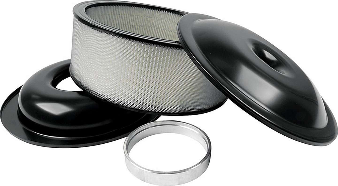 LW 14in A/C Kit Black Discontinued Air Cleaner Assemblies and Air Intake Kits Allstar Performance