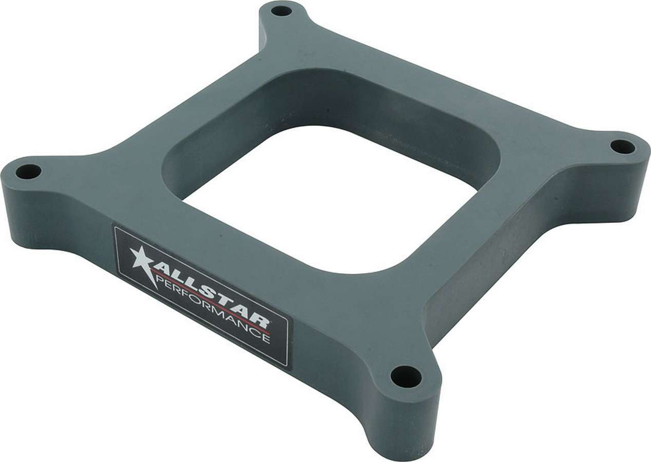 Drag Race Only Spacer 4150 Open 1.00in Carburetor Adapters and Spacers Allstar Performance