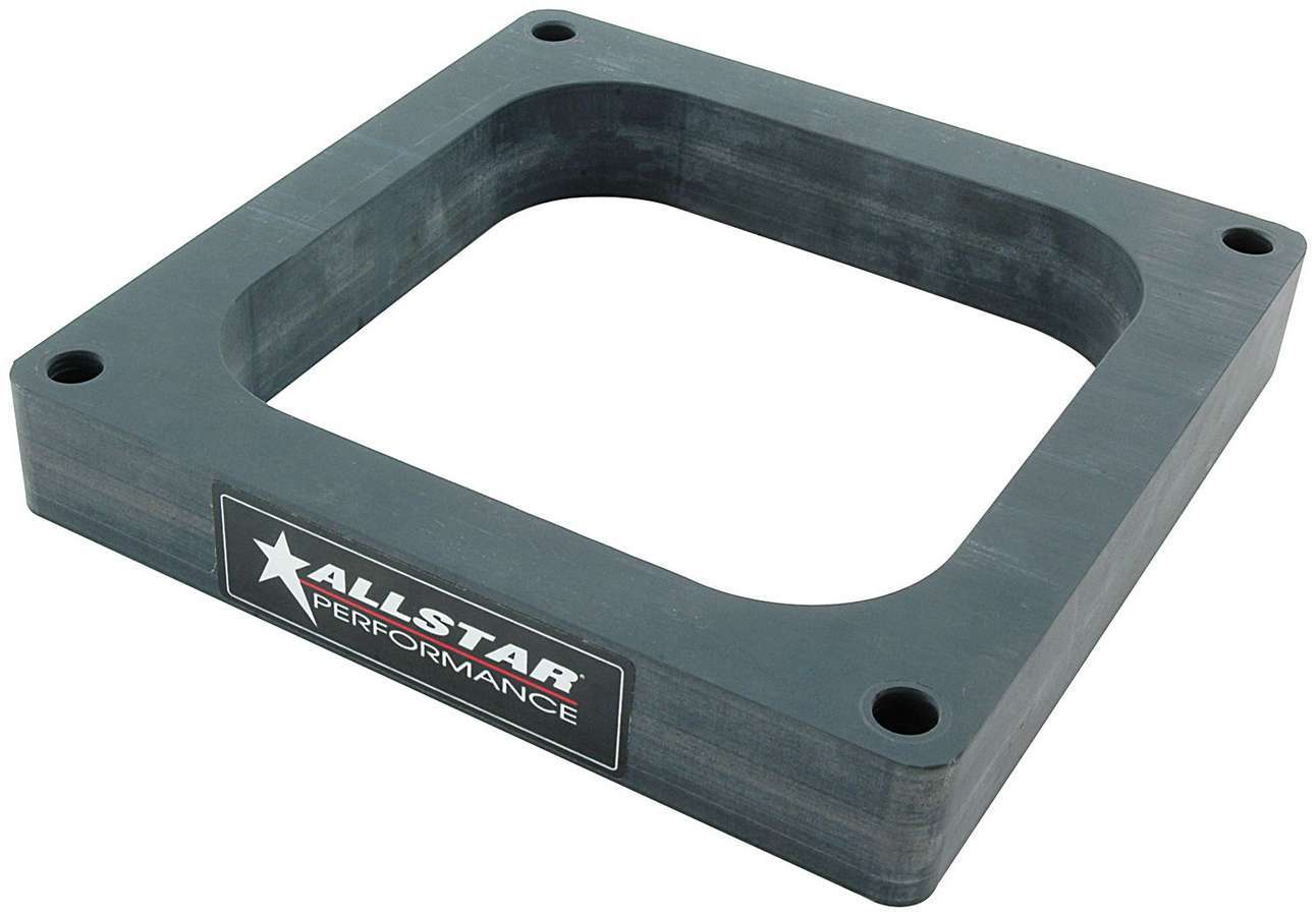 Carb Spacer 4500 Open 1.00in Carburetor Adapters and Spacers Allstar Performance