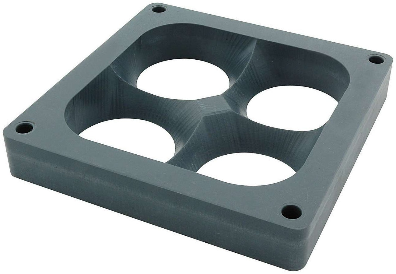 Carb Spacer 4500 Tapered 4 Hole 1.00in Carburetor Adapters and Spacers Allstar Performance