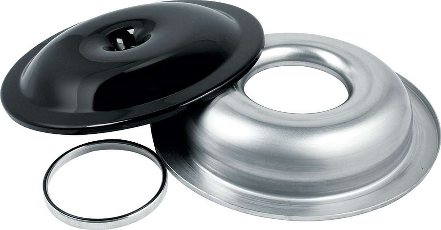 Air Cleaner Kit 14in Black w/.500 Spacer Air Cleaner Assemblies and Air Intake Kits Allstar Performance
