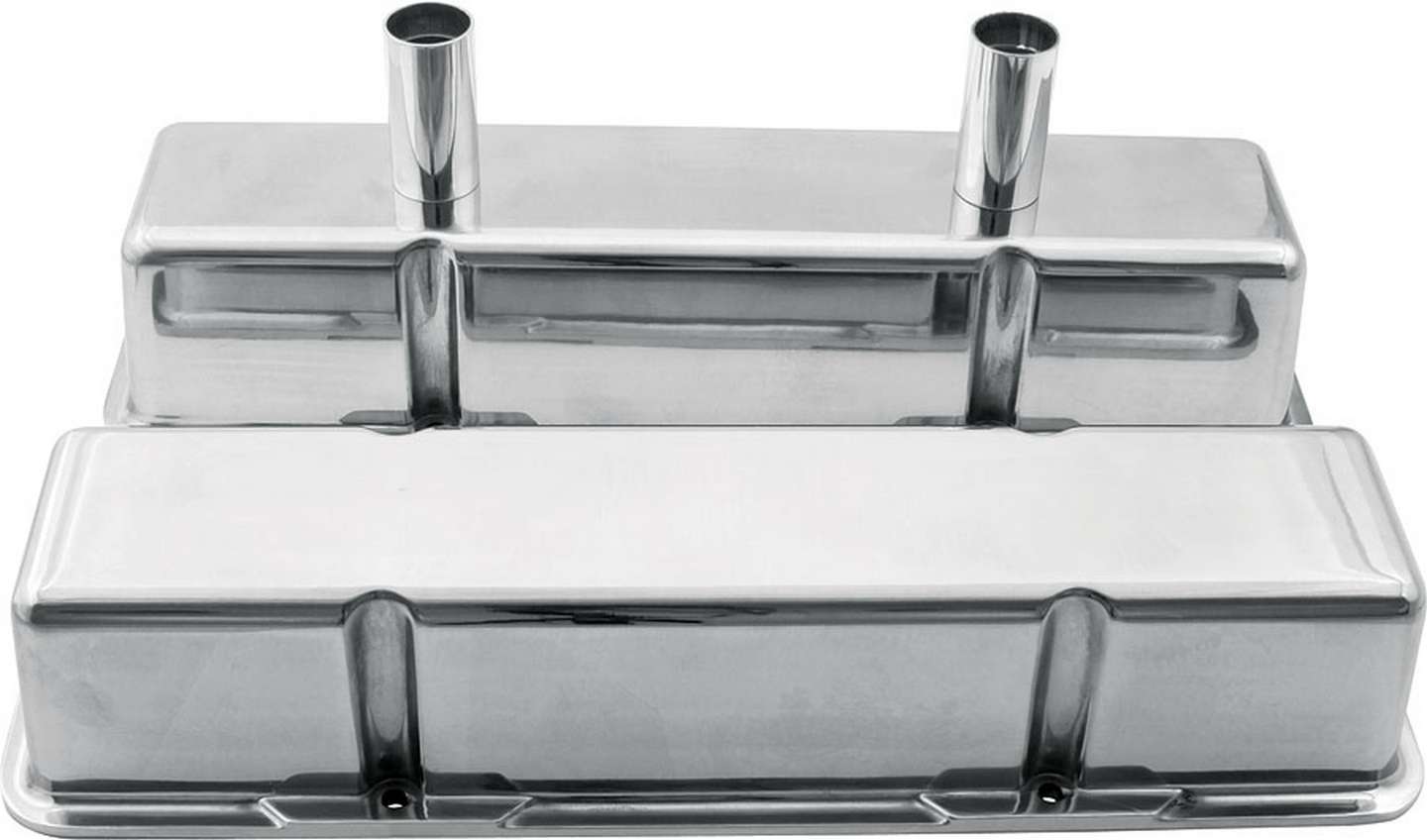 Valve Covers SBC Alum w/Tubes Valve Covers Allstar Performance
