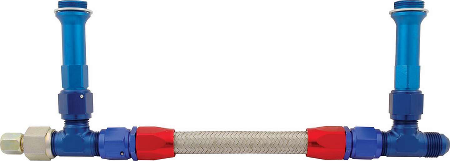 Fuel Line Kit 9-5/8in Willy's KB Carburetor Fuel Lines/Logs Allstar Performance