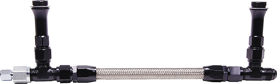 Fuel Line Kit 11-5/8in Dominator Black Carburetor Fuel Lines/Logs Allstar Performance