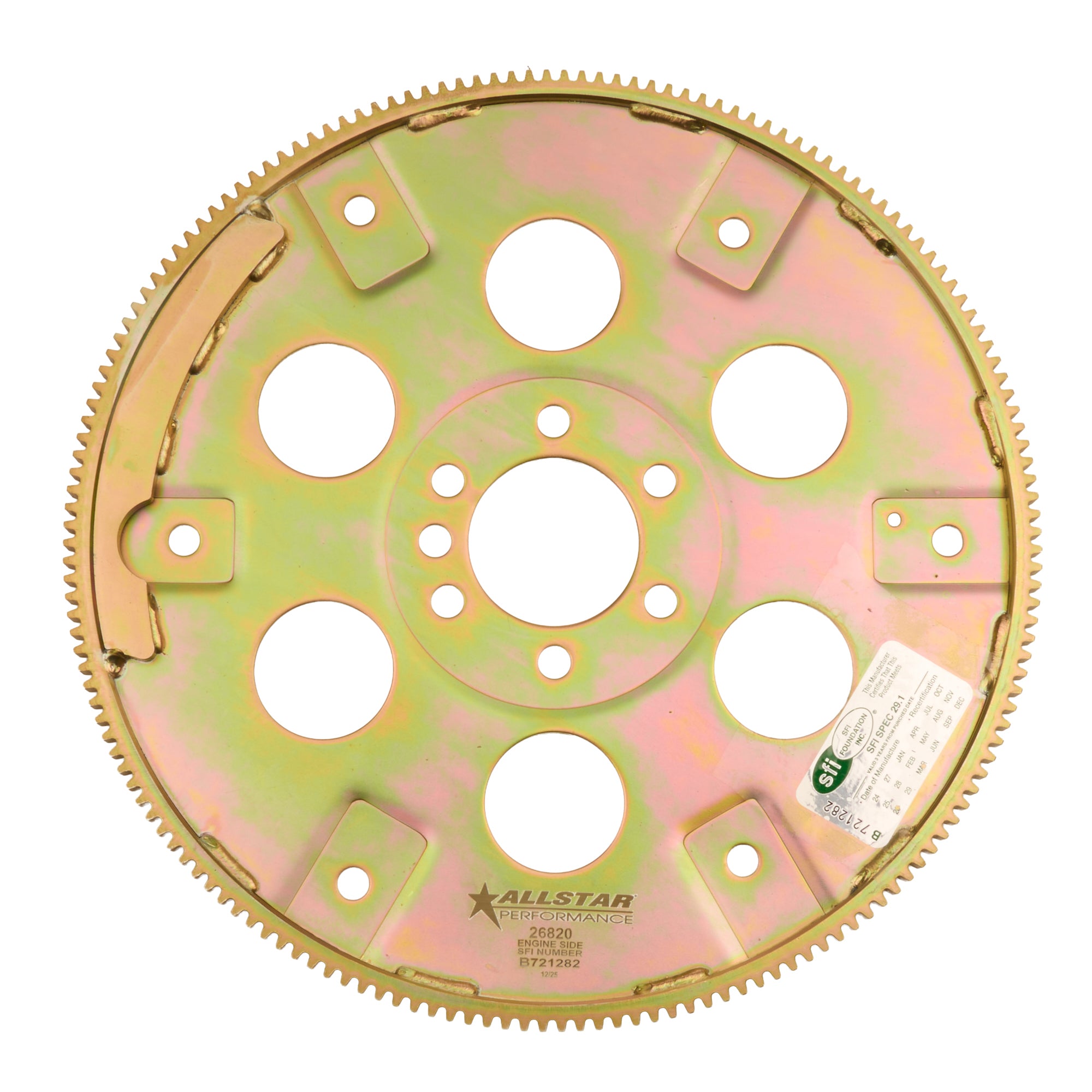 Flexplate 168T 454 SFI External Balance Flexplates and Components Allstar Performance