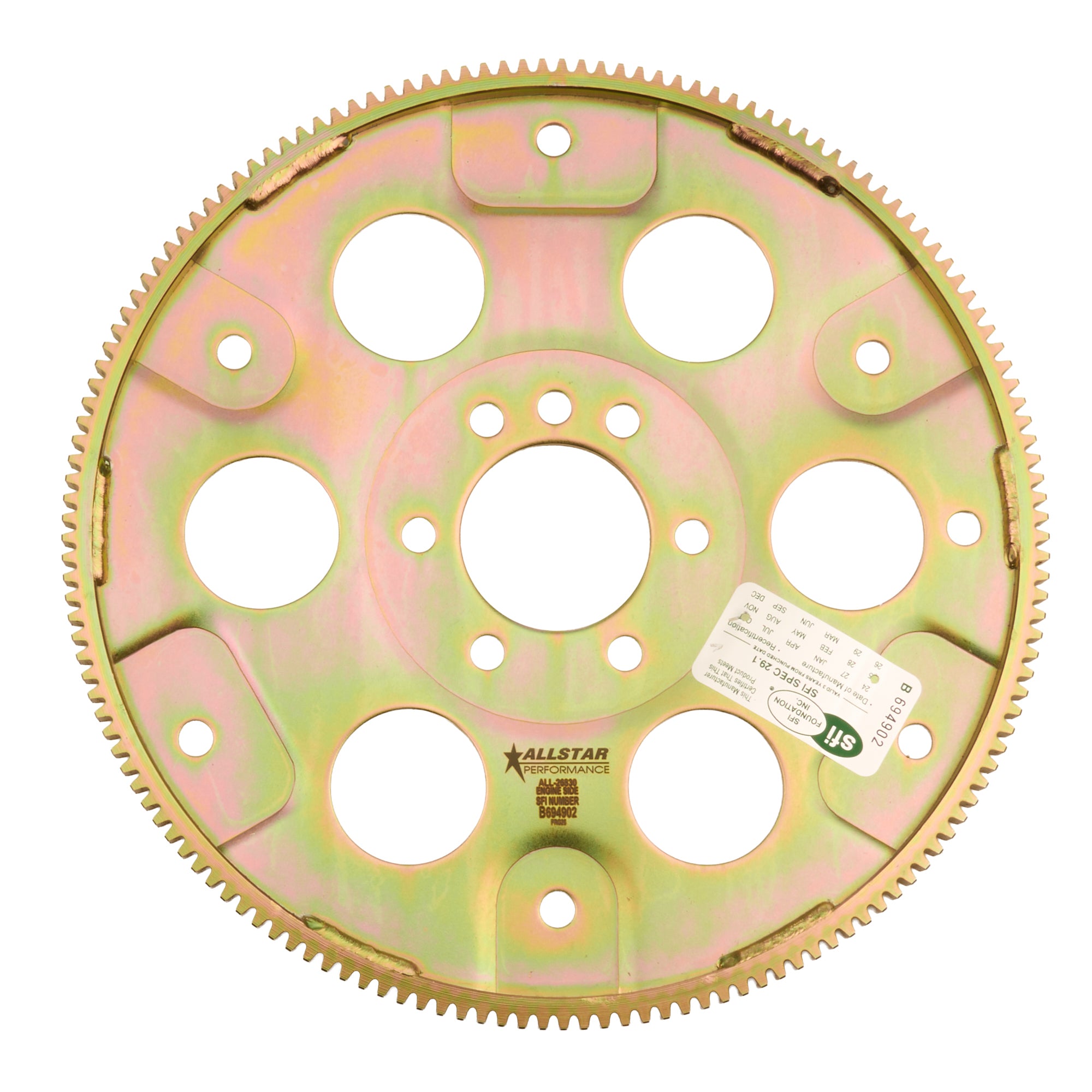 Flexplate 153T SFI Internal Balance Flexplates and Components Allstar Performance