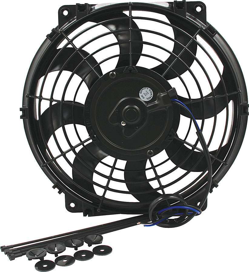 Electric Fan 12in Curved Blade Cooling Fans - Electric Allstar Performance