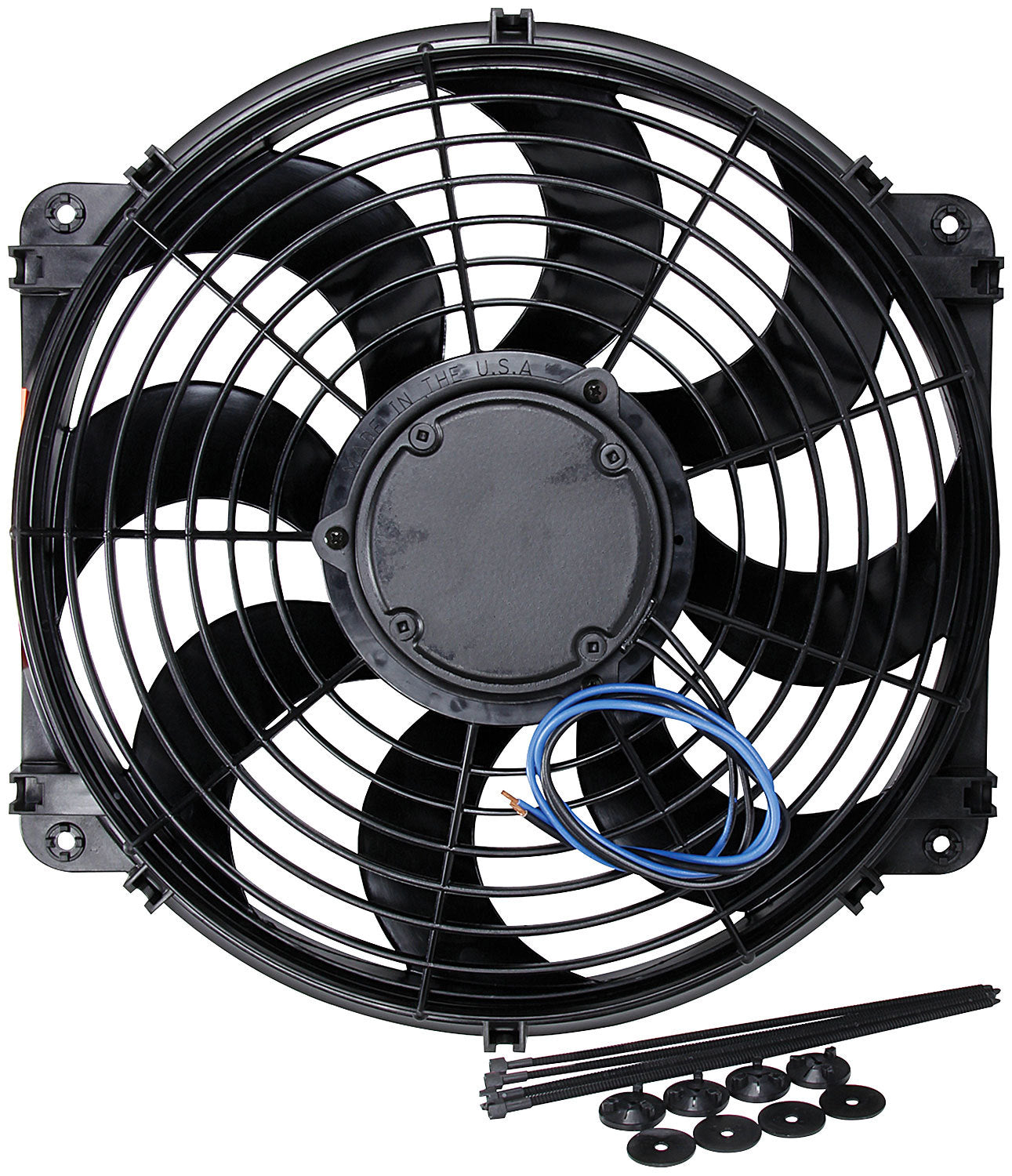 Electric Fan 14in Curved Blade Cooling Fans - Electric Allstar Performance