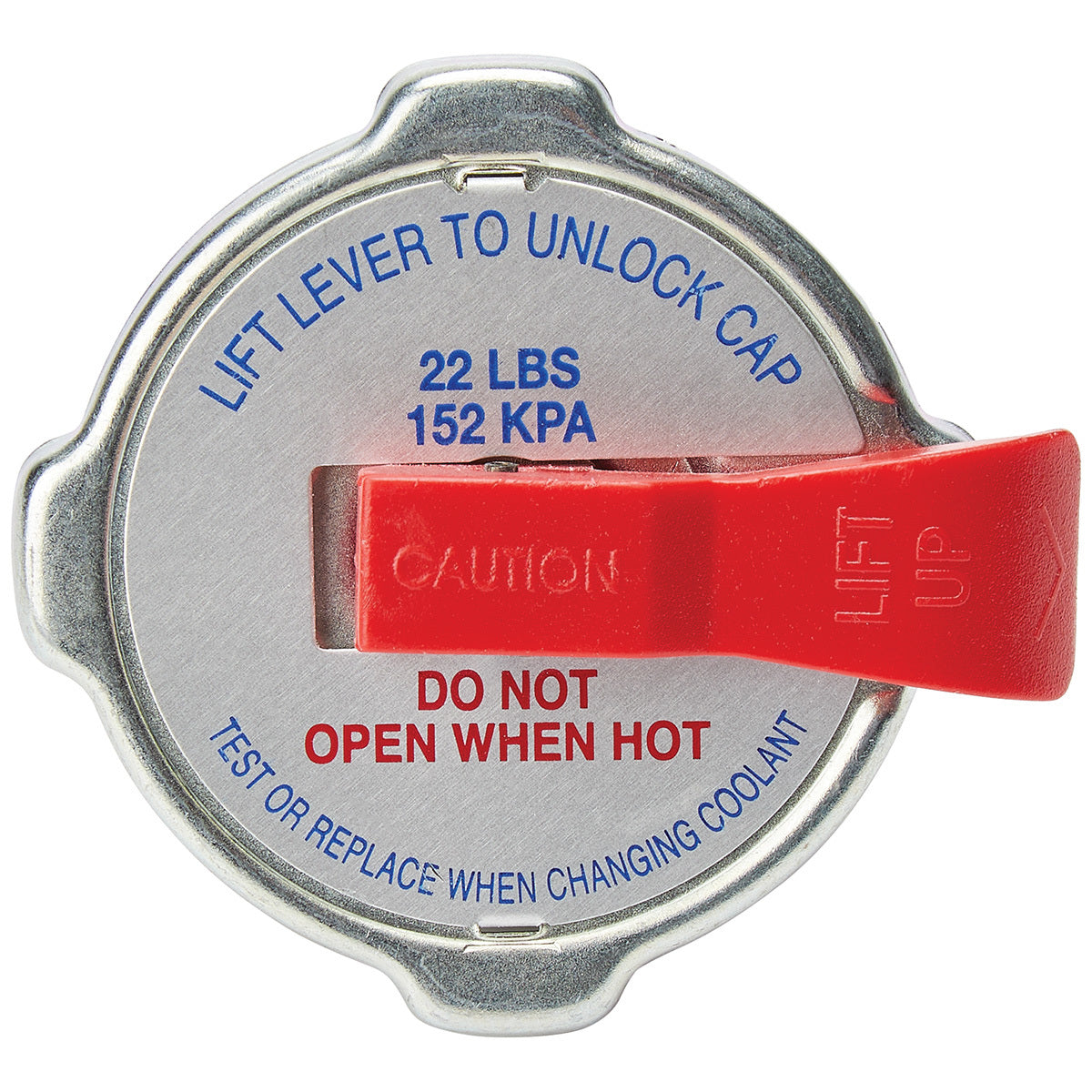 Radiator Cap 20-24 PSI w/Lever Radiator Caps Allstar Performance