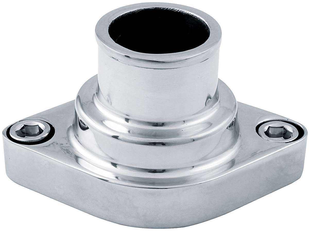 Straight Water Neck Polished Water Necks - Thermostat Housings Allstar Performance