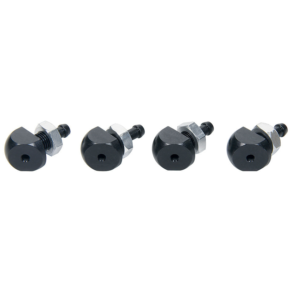Overflow Nozzle 1/4in Barb 4pk AN-NPT Fittings and Components Allstar Performance