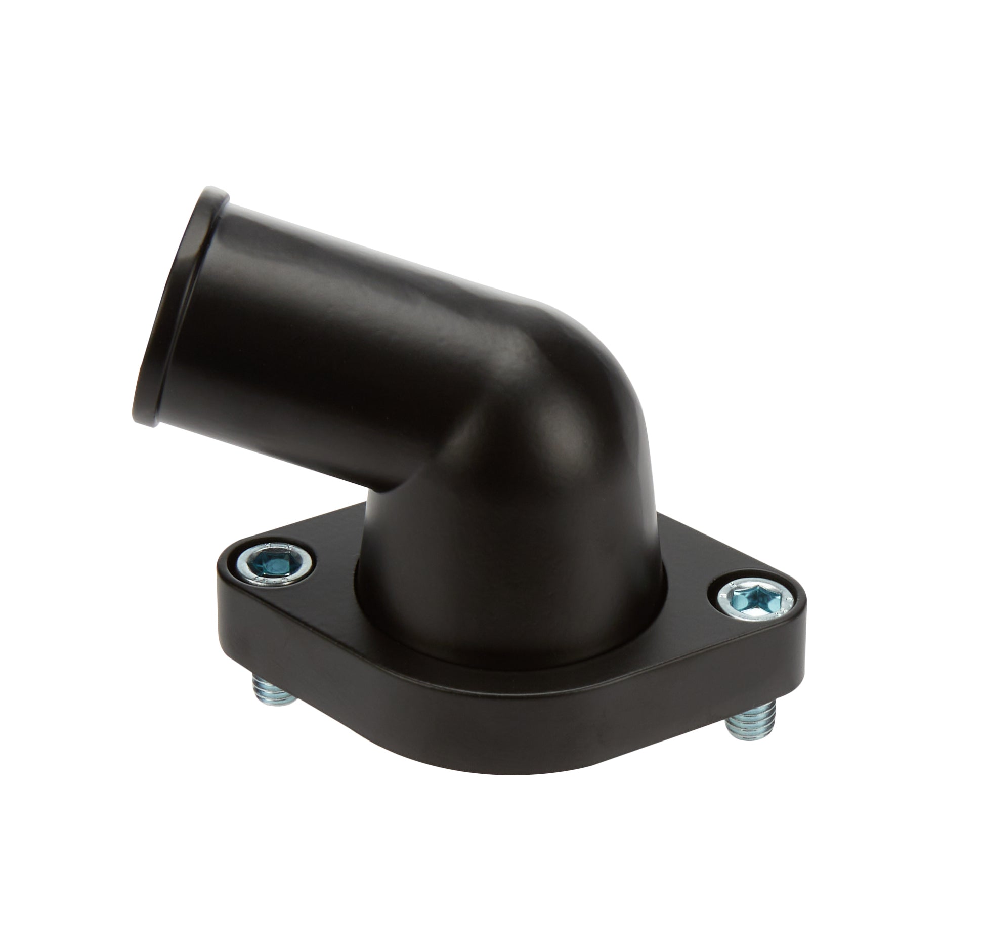 Swivel Water Neck 75 Deg Black Water Necks - Thermostat Housings Allstar Performance