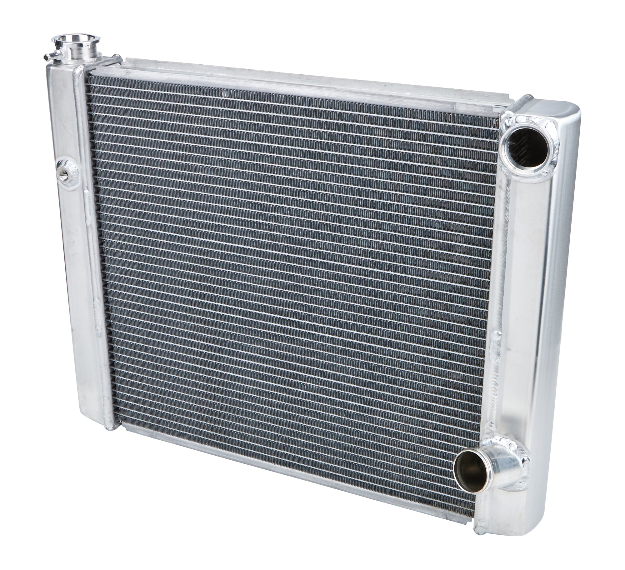Dual Pass Radiator 19x24 with 1/4in Bung Radiators Allstar Performance