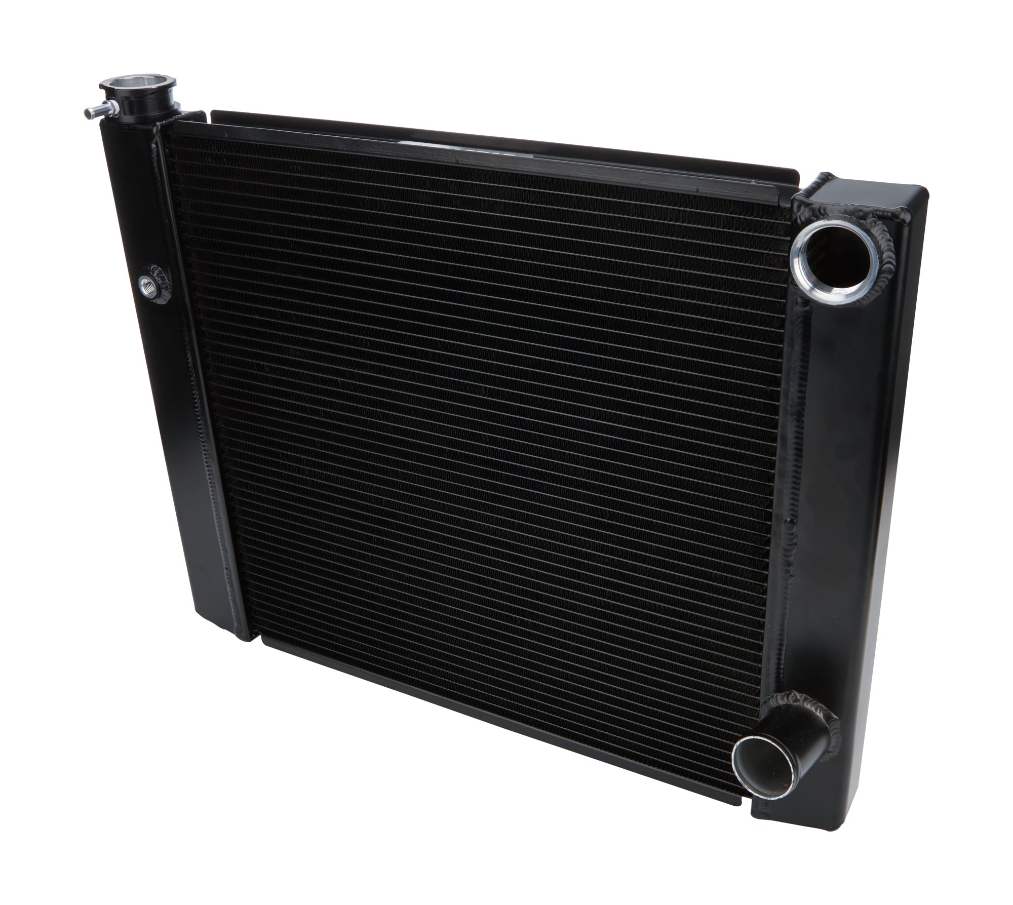 Dual Pass Radiator 19x24 1 Row Lightweight Black Radiators Allstar Performance