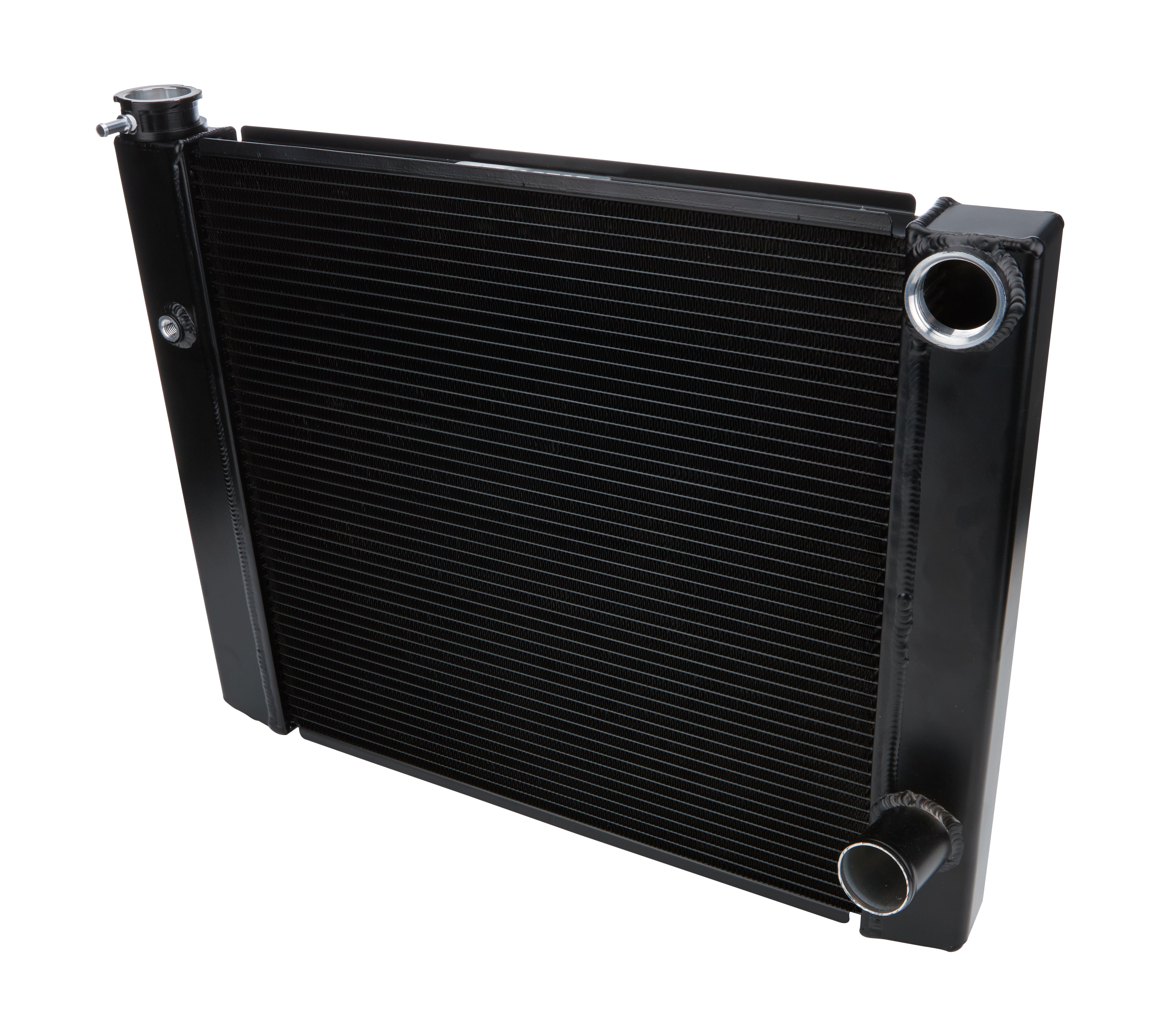 Dual Pass Radiator 19x26 1 Row Lightweight Black Radiators Allstar Performance