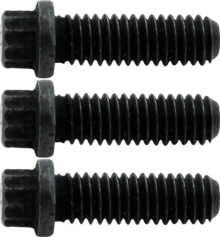Mandrel Bolt 3pk 5/16-18x1in Accessory Drive and Crank Mandrel Fasteners Allstar Performance
