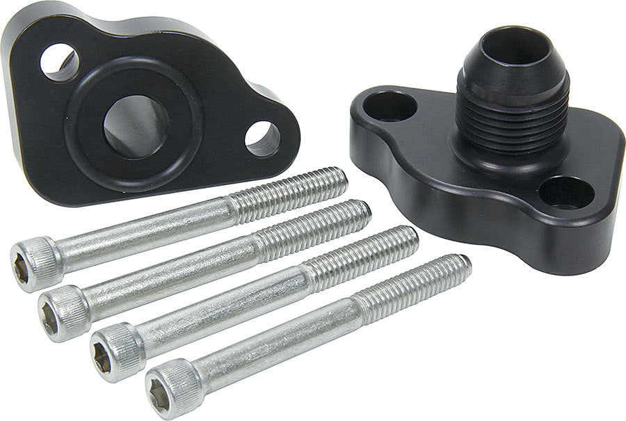 Block Adapter Kit SBF 12AN Water Pump Block Off Plates - Adapters Allstar Performance