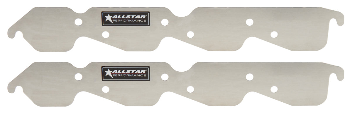Exhaust Block Off Plates BBC Engines Engine Block Off Plates Allstar Performance