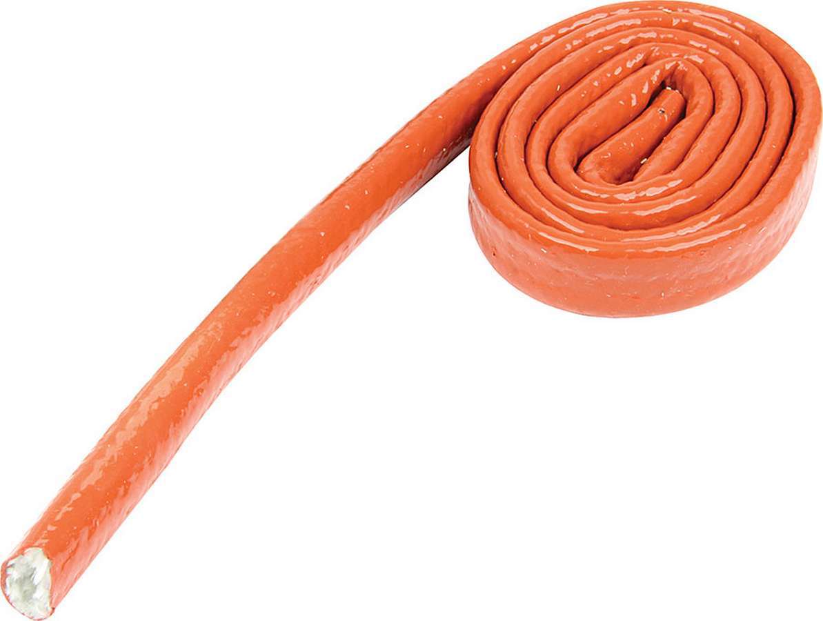 Heat Sleeve 1/4in x 3ft Orange Protective Wire Sleeve Allstar Performance