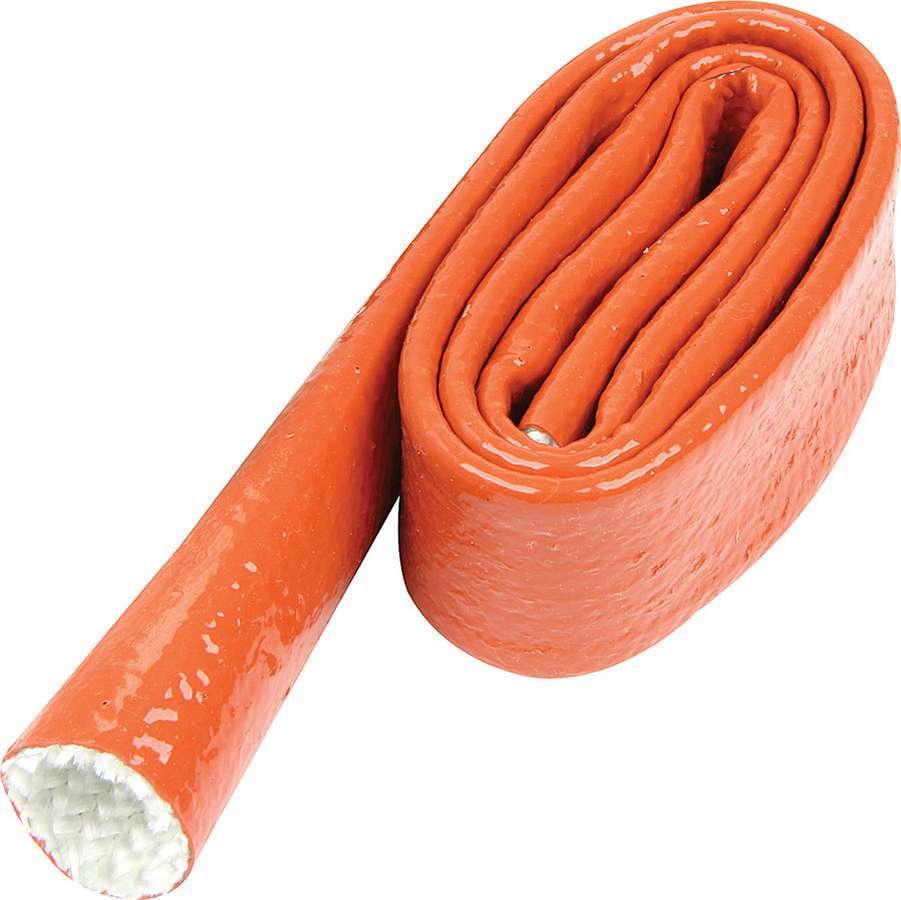 Heat Sleeve 3/4in x 3ft Orange Protective Wire Sleeve Allstar Performance