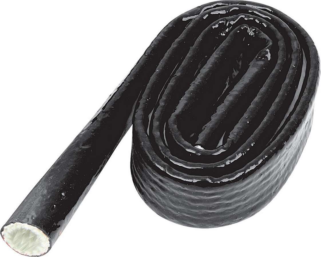 Heat Sleeve 1/2in x 3ft Black Protective Wire Sleeve Allstar Performance