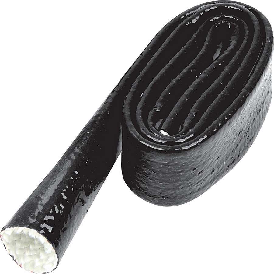 Heat Sleeve 3/4in x 3ft Black Protective Wire Sleeve Allstar Performance
