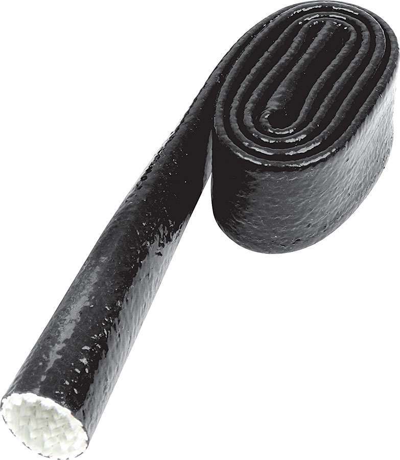 Heat Sleeve 1in x 3ft Black Protective Wire Sleeve Allstar Performance