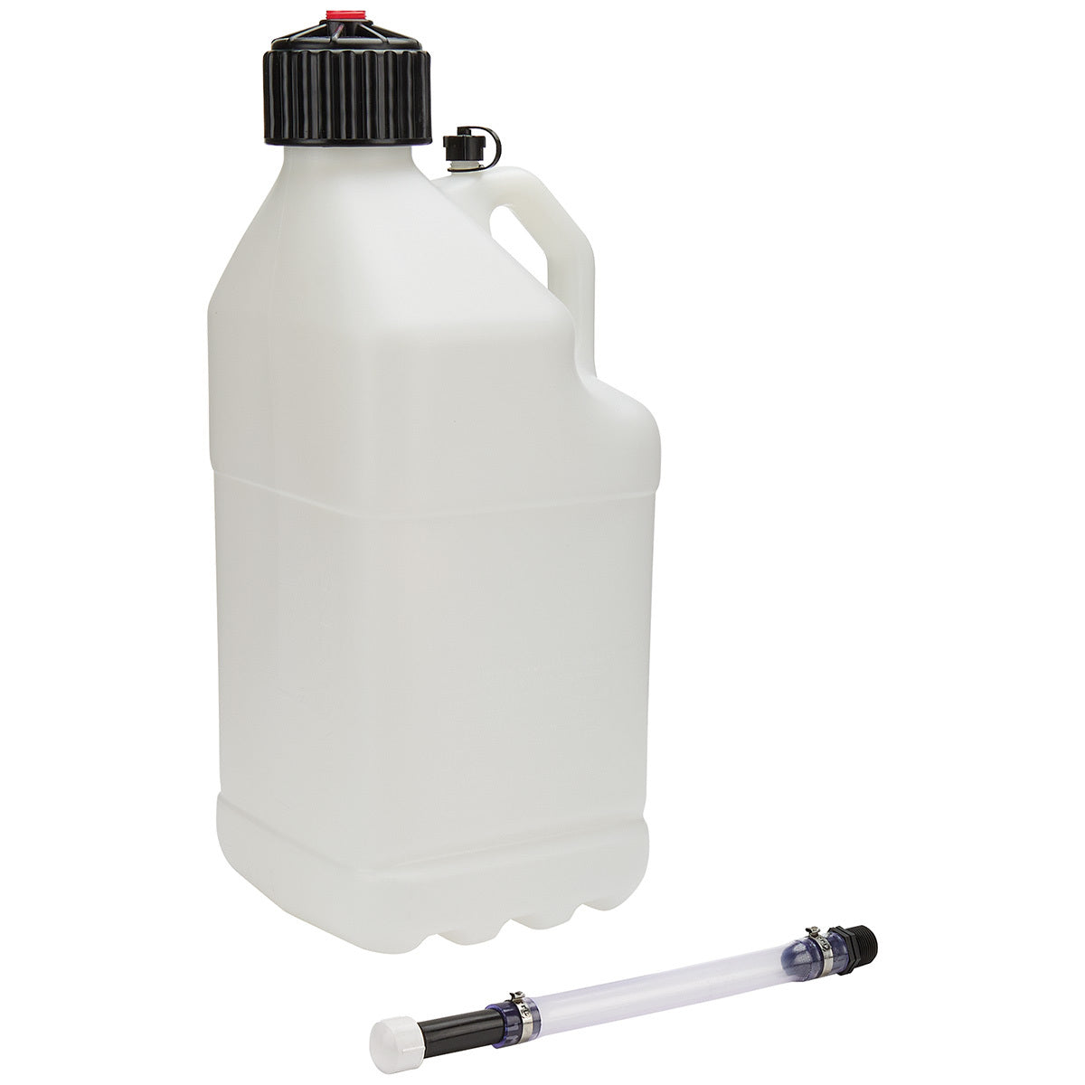 Utility Jug 5 Gal w/Filler Hose Clear Utility Jugs Allstar Performance