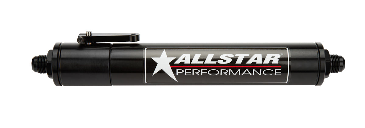 Fuel Filter w/ Shut Off 8AN No Element Fuel Filters and Components Allstar Performance