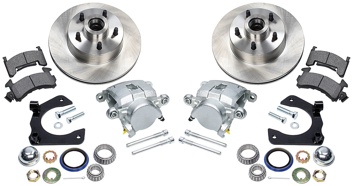 Disc Brake Kit Mustang II 5 on 4.5in BC Brake Systems Allstar Performance