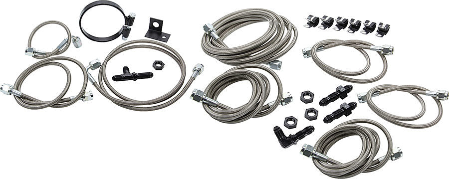 Dirt Car Brake Line Kit Mod Aftermarket Calipers Brake Hoses Allstar Performance