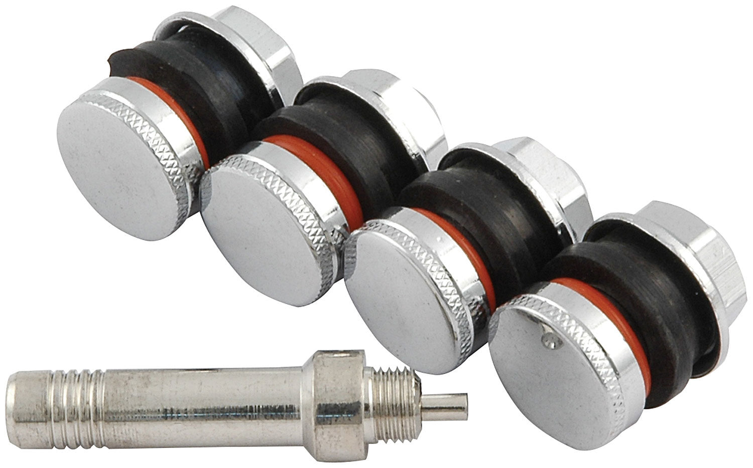 Valve Stem Flush Mount 4pk Valve Stems and Components Allstar Performance