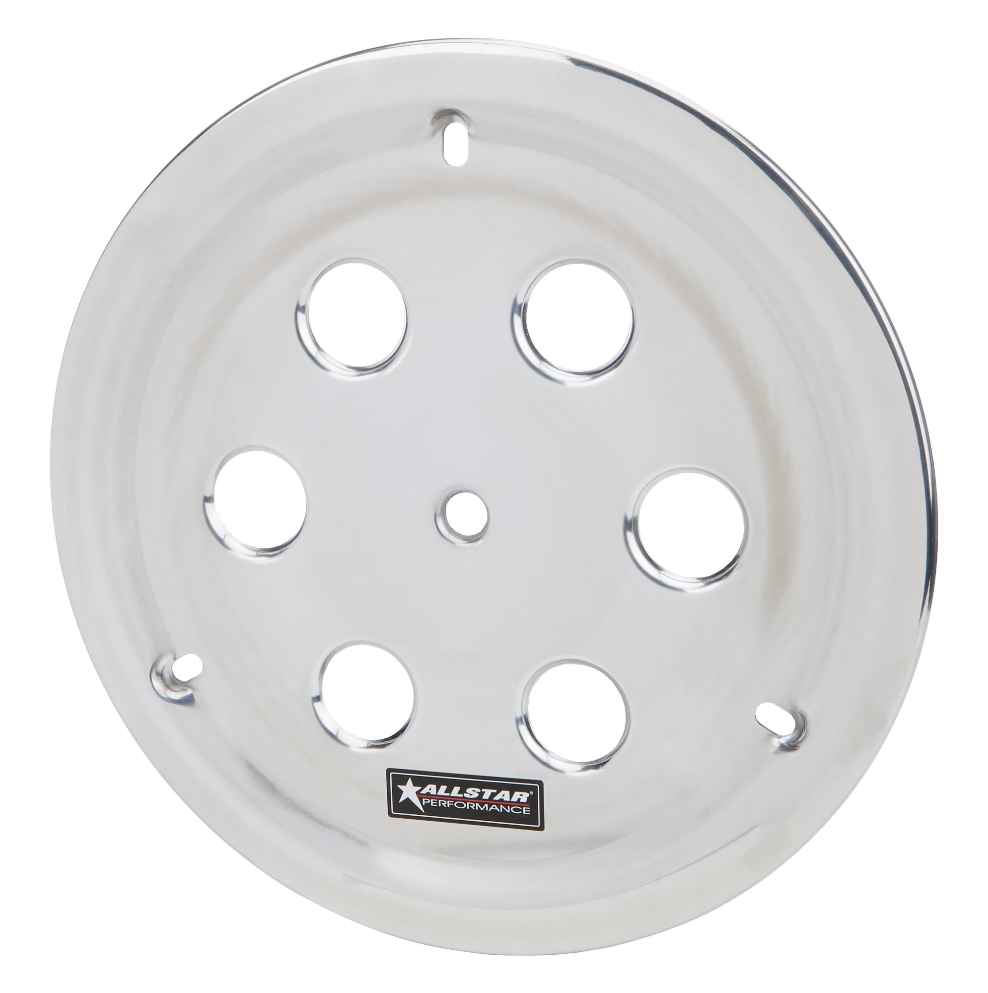 Aluminum Wheel Cover Weld Multi Hole Polished Wheel Mud Covers and Components Allstar Performance