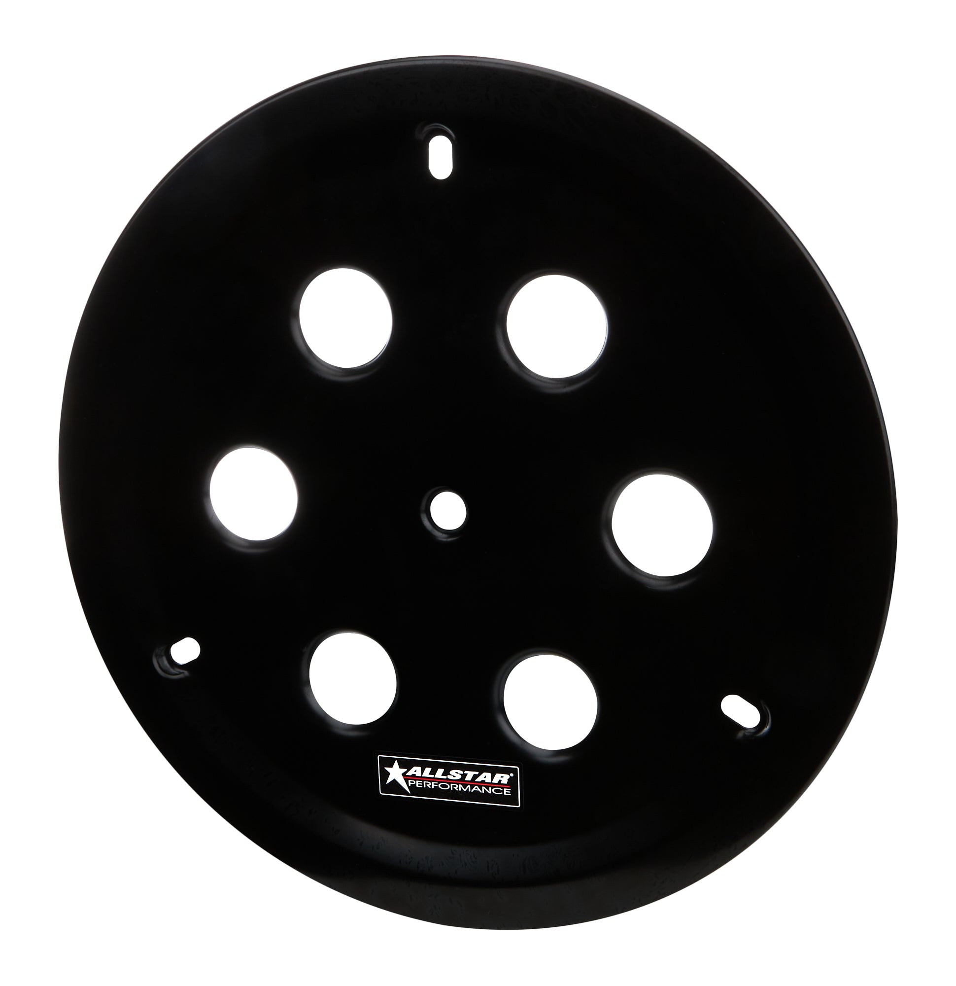 Aluminum Wheel Cover Weld Multi Hole Black Wheel Mud Covers and Components Allstar Performance