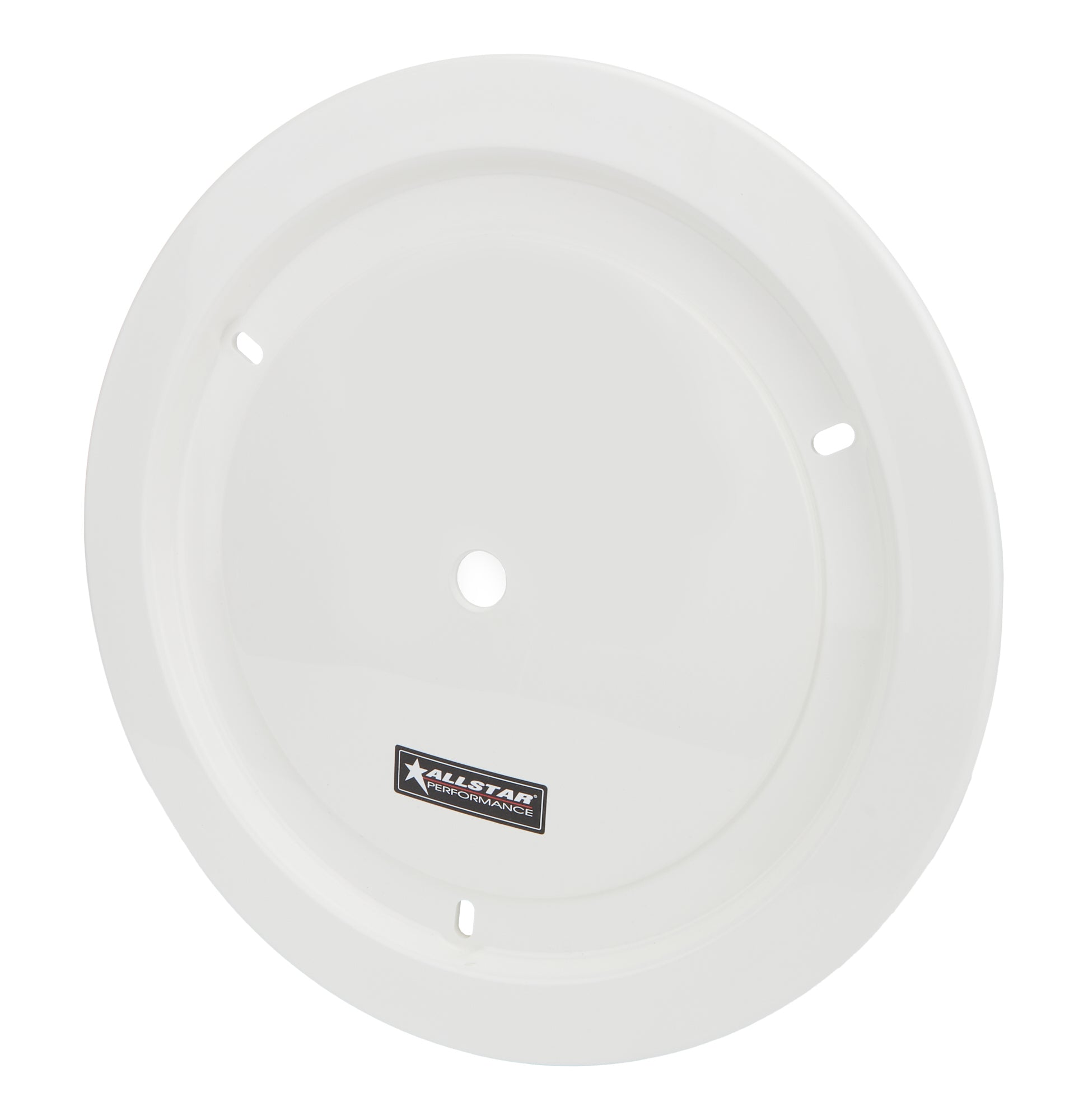 Wheel Cover No Hardware White Wheel Mud Covers and Components Allstar Performance