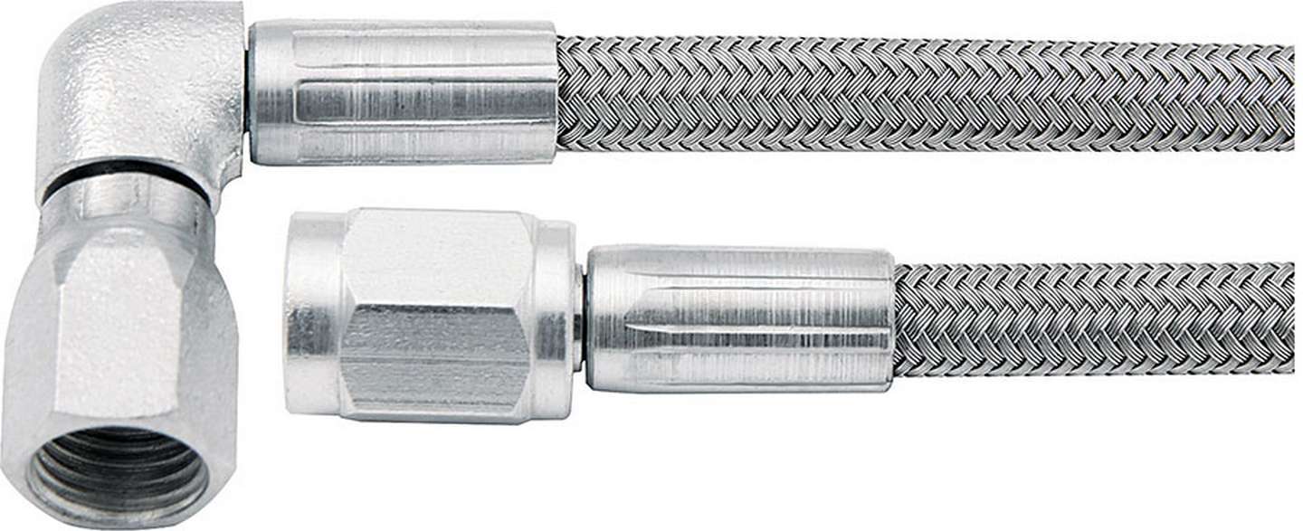 22in #3 Line -3 Str/-3 90 Deg AN Hose Assembly Allstar Performance