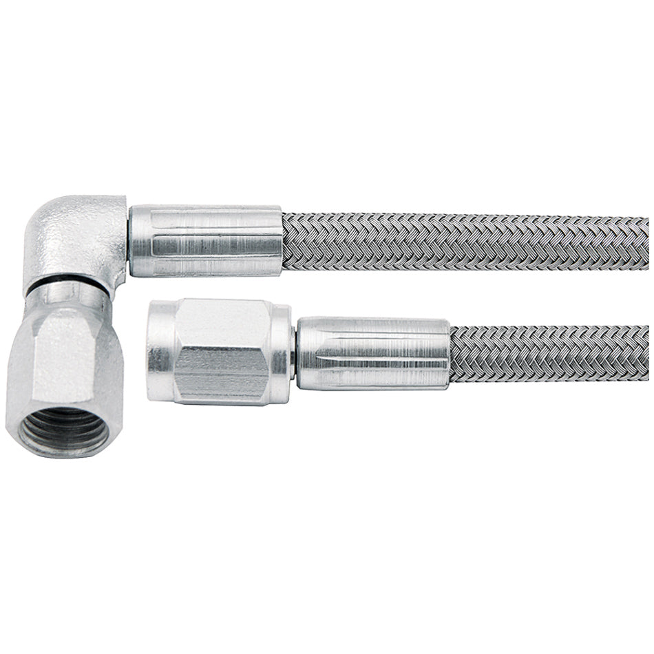 32in #3 Line -3 Str/ -3 90 Deg AN Hose Assembly Allstar Performance
