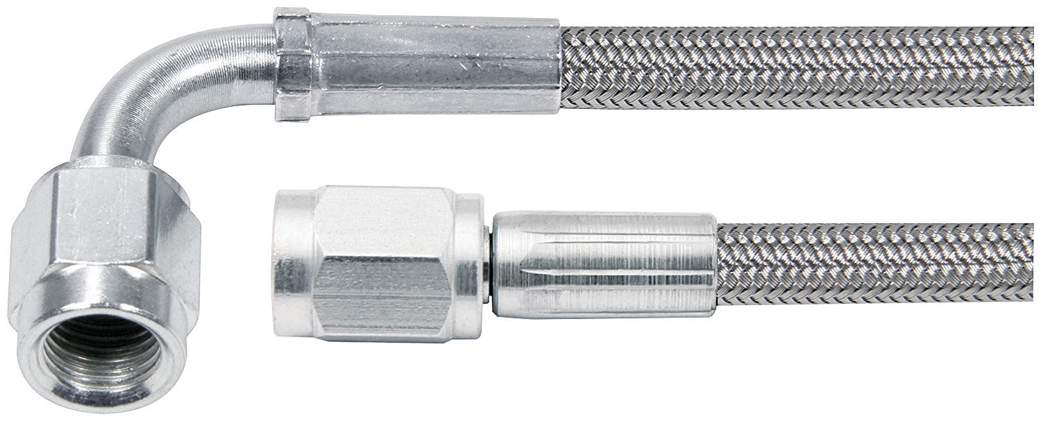 10in #3 Line -3 Str/-3 90 Deg Tube Style 5pk Brake Hoses Allstar Performance
