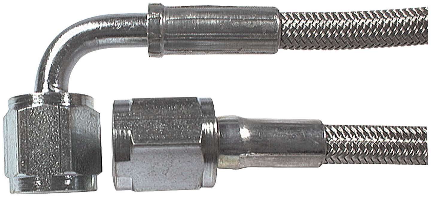 18in #3 Line -4 Str/-4 90 Deg AN Hose Assembly Allstar Performance