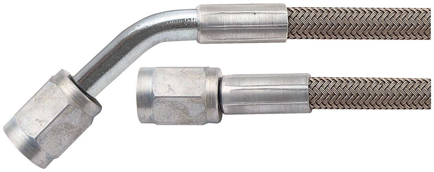 18in #4 Line -4 Str/-4 45 Deg AN Hose Assembly Allstar Performance